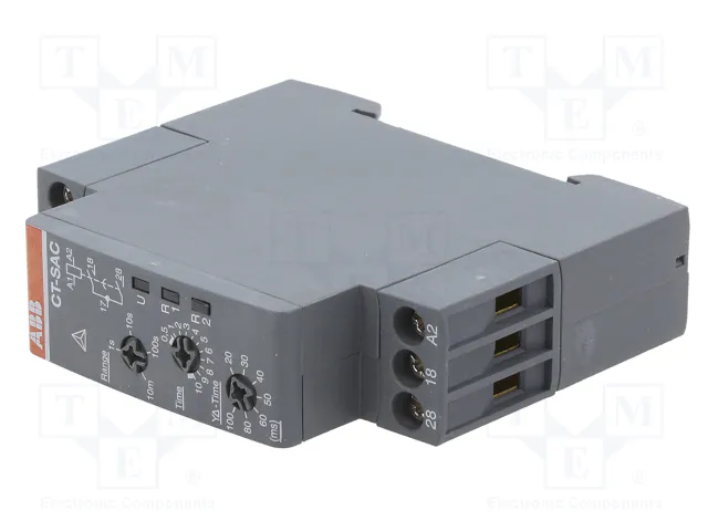 ABB CT-SAC.22 Relé de tiempo SPDT 0,05÷10min