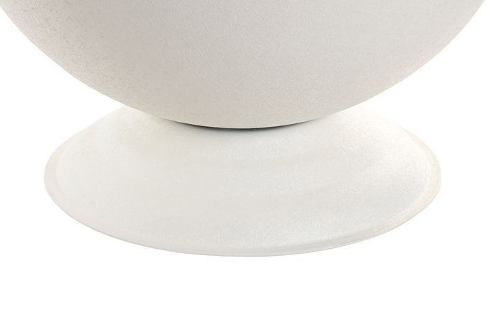 DKD Home Decor Champanera Inox 40x40x23 Rugoso Blanco