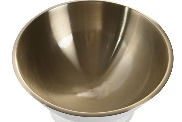 DKD Home Decor Champanera Inox 40x40x23 Rugoso Blanco