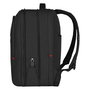 Wenger City Traveler Mochila para portátil de 16 pulgadas con bolsillo para tableta de 12 pulgadas, Negro