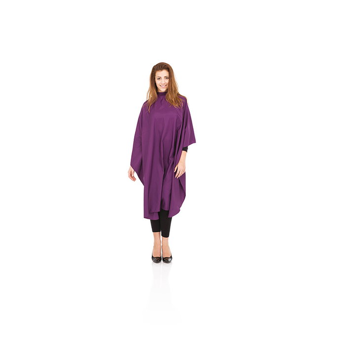 Xanitalia Pro Capa de Corte Poliéster HD Violeta 130x150 cm con 6 Botones Xanitalia Pro Capa de Corte Poliéster HD Violeta 130x150 cm con 6 Botones
