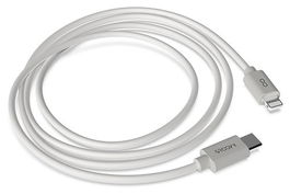 Cable Groovy Usb-C - Lightning Apple Alto Rendimiento 2,0A Blanco 1 M.