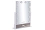DKD Home Decor Espejo LED de Tocador con Luz de 3 Colores y Control Táctil Blanco