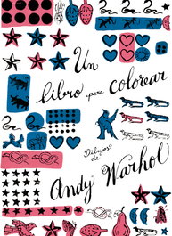 GUSTAVO GILI, Libro colorear dibujos de Andy Warhol - Cuentos de la Cometa