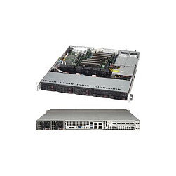 Super Micro Computer Servidor Rack 1U Chasis SuperChassis CSE-113MFAC2-R804CB, 8 Bahías 2.5" Hot-Swap, Fuente de Alimentación 800W Redundante