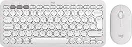Logitech Pebble 2 Combo Blanco Teclado y Ratón Inalámbricos Bluetooth USB Disposición Polaca