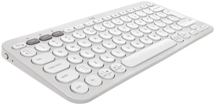 Logitech Pebble 2 Combo Blanco Teclado y Ratón Inalámbricos Bluetooth USB Disposición Polaca