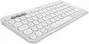 Logitech Pebble 2 Combo Blanco Teclado y Ratón Inalámbricos Bluetooth USB Disposición Polaca