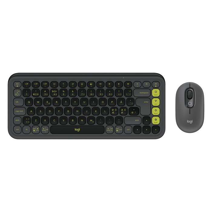 Logitech Pop Icon Combo - Grafito, Teclado Mini y Ratón Bluetooth Logitech Pop Icon Combo - Grafito, Teclado Mini y Ratón Bluetooth
