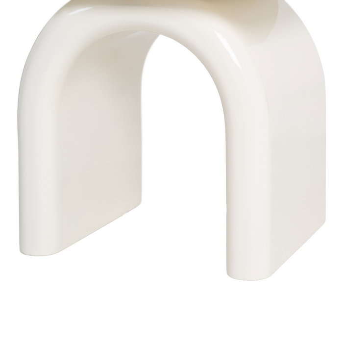 Mesita Lacado Crema Dm Dormitorio 50 X 40 X 57 cm