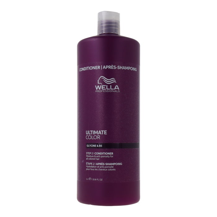 Wella Professionals Ultimate Color Acondicionador Hidratante Anti-porosidad 1000 ml (Reacondicionado) inevitable Wella Professionals Ultimate Color Acondicionador Hidratante Anti-porosidad 1000 ml (Reacondicionado) inevitable