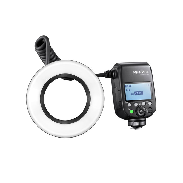 Godox MF-R76N Macro Ring Flash para Nikon Godox MF-R76N Macro Ring Flash para Nikon