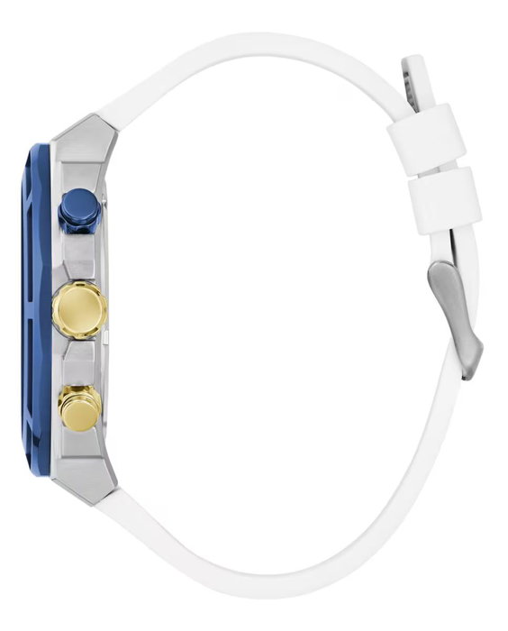 Guess GW0713G1 con esfera azul y correa de silicona