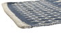 DKD Home Decor Alfombra 240 x 1 x 60 cm Azul Algodón Poliéster (2 Unidades)
