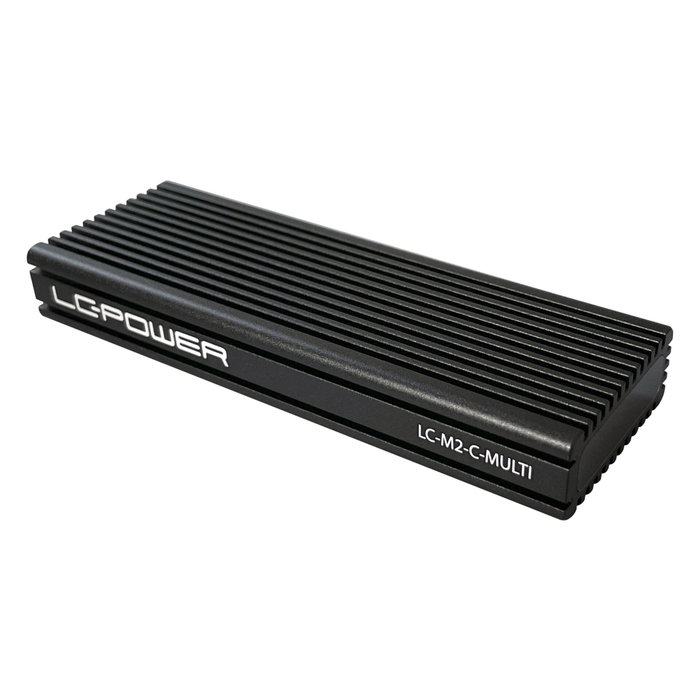 LC-Power LC-M2-C-MULTI Carcasa para SSD M.2 NVMe y SATA