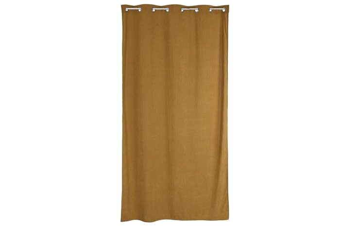 DKD Home Decor Cortina Boho Mostaza 260 x 260 x 140 cm