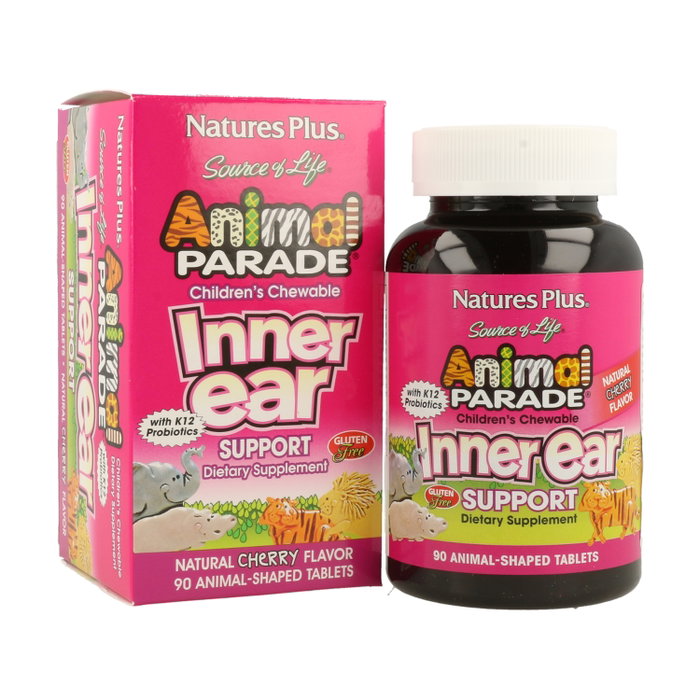 Natures Plus Animal Parade Inner Ear Support 90 comprimidos