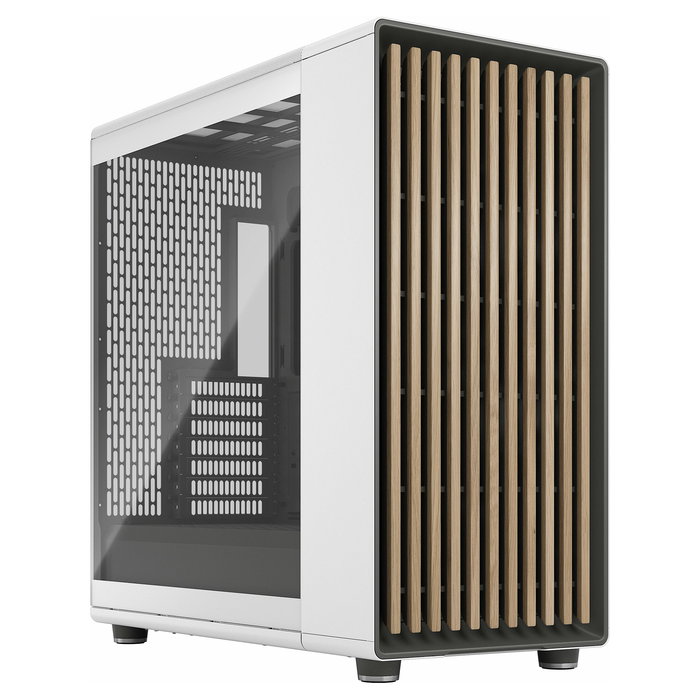 Fractal Design North XL Chalk White TG Clear Midi Tower PC Blanco ATX EATX micro ATX Micro-ITX Acero Vidrio Templado Madera para Juego Fractal Design North XL Chalk White TG Clear Midi Tower PC Blanco ATX EATX micro ATX Micro-ITX Acero Vidrio Templado Madera para Juego