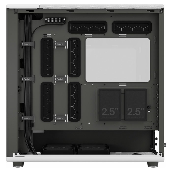 Fractal Design North XL Chalk White TG Clear Midi Tower PC Blanco ATX EATX micro ATX Micro-ITX Acero Vidrio Templado Madera para Juego Fractal Design North XL Chalk White TG Clear Midi Tower PC Blanco ATX EATX micro ATX Micro-ITX Acero Vidrio Templado Madera para Juego