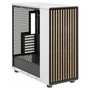 Fractal Design North XL Chalk White TG Clear Midi Tower PC Blanco ATX EATX micro ATX Micro-ITX Acero Vidrio Templado Madera para Juego