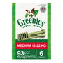 Greenies Dental Regular C&T Med Pack 6x170g