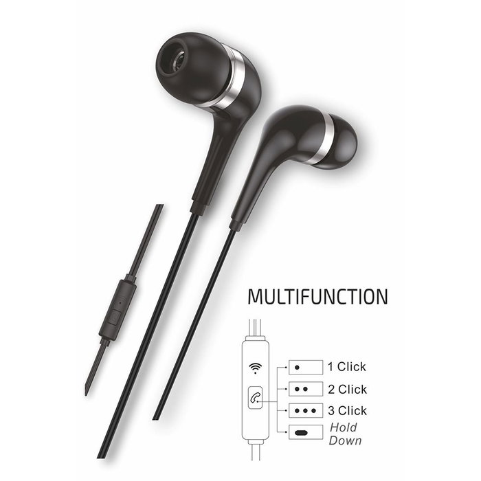 Tech One Tech Hop Auriculares USB-C Negros Tech One Tech Hop Auriculares USB-C Negros