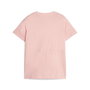 Camiseta de Manga Corta Infantil Puma Power Colorblock Salmón