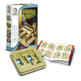 Smart Games Juego De Ingenio Temple Trap SG437ES para Niños +6 Años, Mejora la Capacidad Lógica con 48 Retos