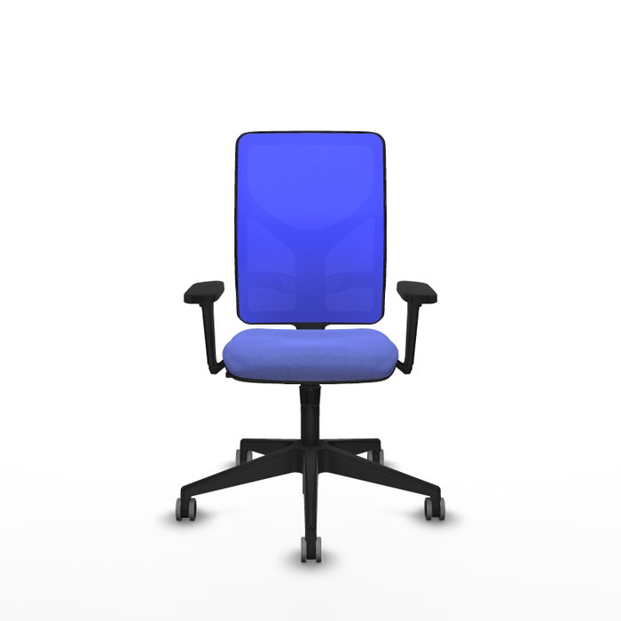 PIQUERAS Y CRESPO Silla de oficina Motilla con mecanismo Sincro, Azul PIQUERAS Y CRESPO Silla de oficina Motilla con mecanismo Sincro, Azul