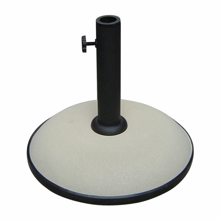 Marbueno Base de Sombrilla Redonda de Cemento Blanco 11kg Marbueno Base de Sombrilla Redonda de Cemento Blanco 11kg
