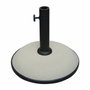 Marbueno Base de Sombrilla Redonda de Cemento Blanco 11kg