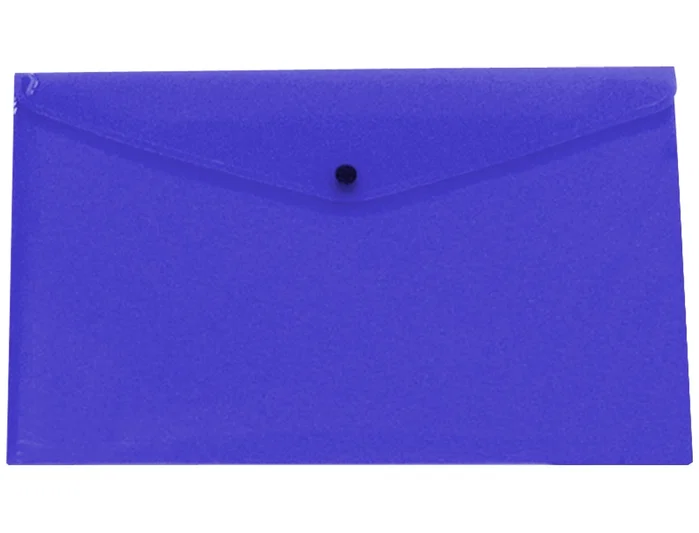 Liderpapel Carpeta Dossier con Broche DIN A3 Azul Translúcido