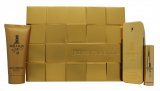 Paco Rabanne 1 Million Set de Regalo 100ml EDT + 10ml EDT + 100ml Gel de Ducha