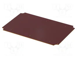 BOPLA Placa de ensamblaje de papel laminado de 2mm