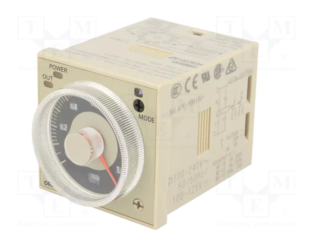 OMRON H3CR-AP-100-240AC Relé de tiempo analógico OMRON H3CR-AP-100-240AC Relé de tiempo analógico