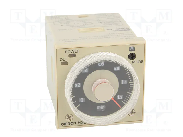 OMRON H3CR-AP-100-240AC Relé de tiempo analógico OMRON H3CR-AP-100-240AC Relé de tiempo analógico