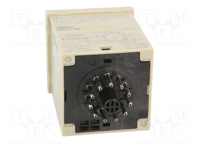 OMRON H3CR-AP-100-240AC Relé de tiempo analógico OMRON H3CR-AP-100-240AC Relé de tiempo analógico