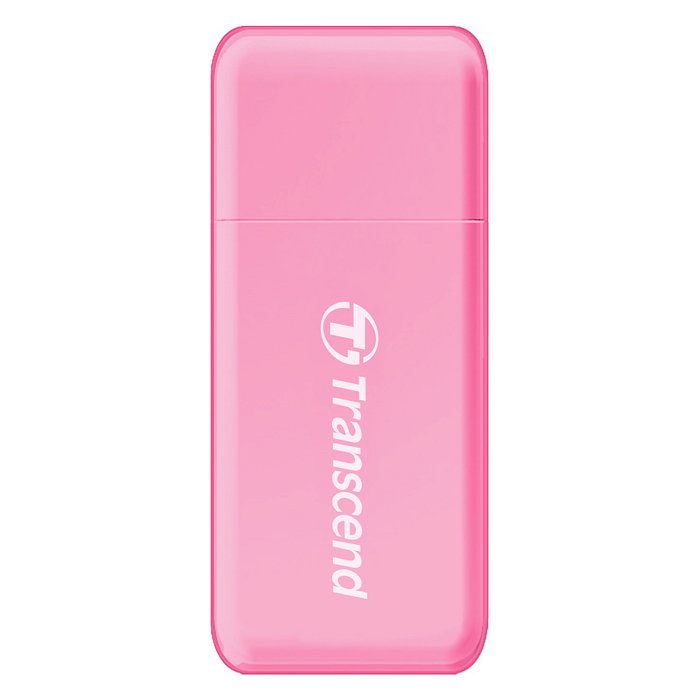 Transcend RDF5 Lector de Tarjetas USB 3.2 Gen 1 Type-A Rosa