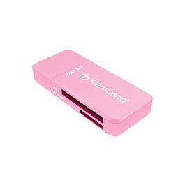 Transcend RDF5 Lector de Tarjetas USB 3.2 Gen 1 Type-A Rosa