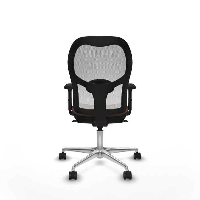 PIQUERAS Y CRESPO Silla de oficina Jorquera Marrón y Blanco PIQUERAS Y CRESPO Silla de oficina Jorquera Marrón y Blanco