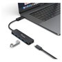 Equip Hub USB Life A 4 Puertos USB 3.2 con Adaptador USB-C