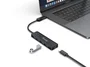 Equip Hub USB 3.2 Gen 1 (5Gbps) de 5 Puertos (4x USB-A + 1x USB-C), 0.15m Cable Negro - 128959
