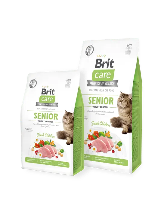 Brit Alimento para Gato Senior Weight Control 2 kg Brit Alimento para Gato Senior Weight Control 2 kg