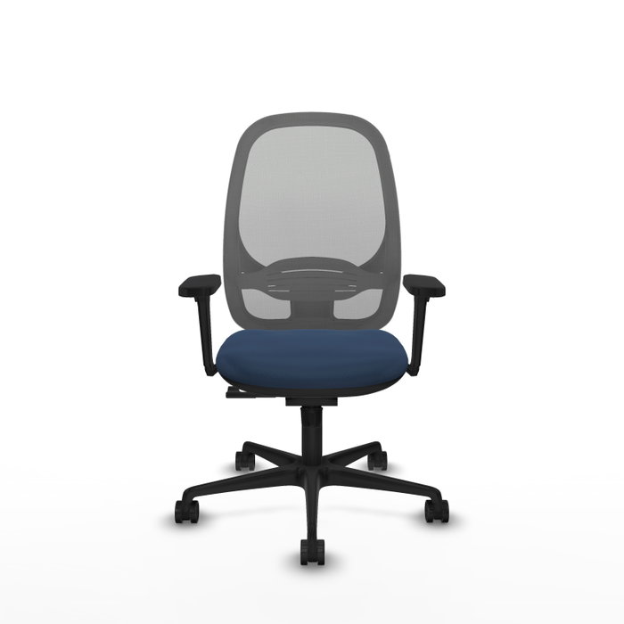 PIQUERAS Y CRESPO Silla de oficina Cilanco Azul marino y Gris PIQUERAS Y CRESPO Silla de oficina Cilanco Azul marino y Gris
