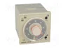 OMRON H3CR-FN-100-240AC Relé de tiempo DPDT 250VAC/5A