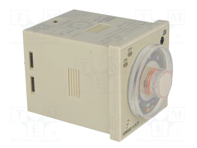 OMRON H3CR-FN-100-240AC Relé de tiempo DPDT 250VAC/5A