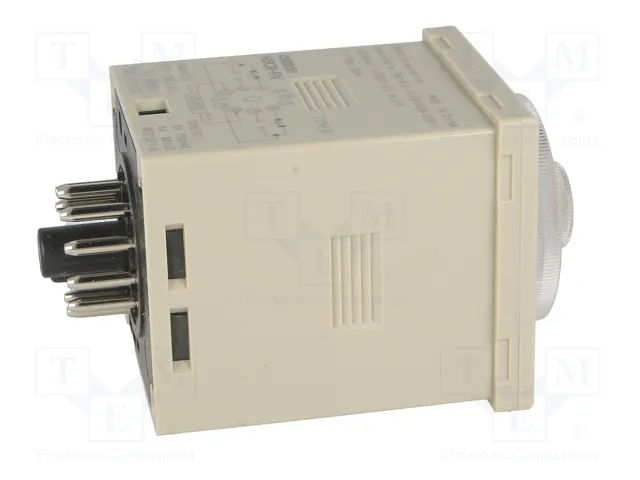 OMRON H3CR-FN-100-240AC Relé de tiempo DPDT 250VAC/5A