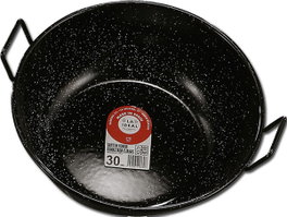GARCIMA Sartén Esmalte Honda con 2 Asas 26 cm