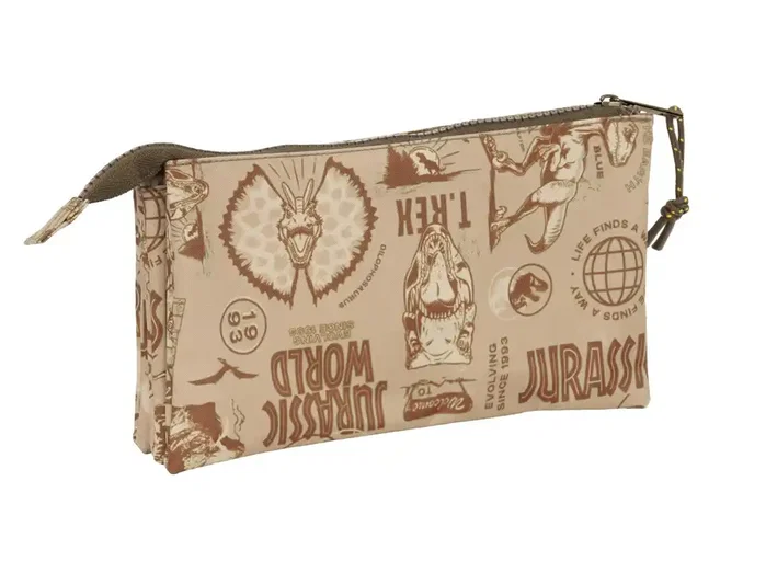 Safta Portatodo Triple Jurassic World