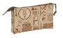 Portatodo Triple Jurassic World Beige 22 x 12 x 3 cm